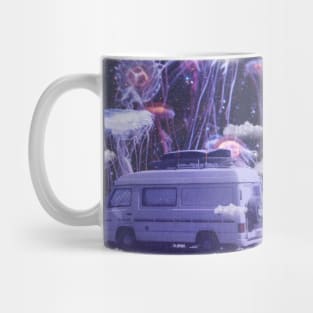 Journey Through Cosmic Waters Mug